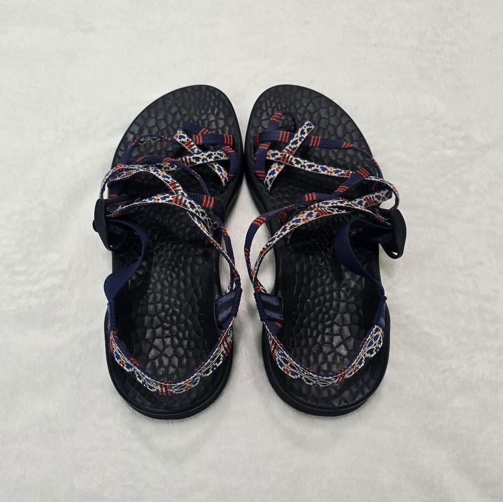 Women's Chaco ZX2 Sandals Walking Hiking Shoes Strappy Loop Toe Size 8 Active - Picture 4 of 7